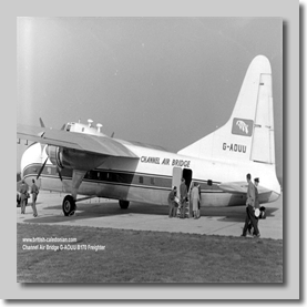 B170 Channel Air Bridge G-AOUU