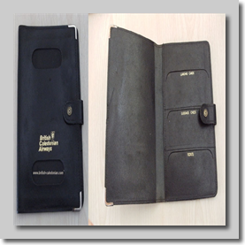 BCal Passport cover