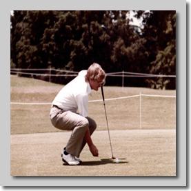 BCal Golfing Lion Mike Miller