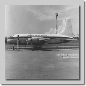 G-ARWZ BUA Britannia
