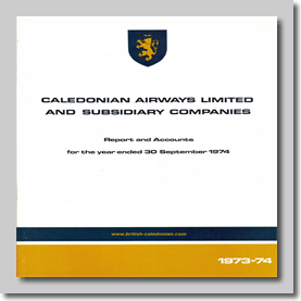 1974 Caledonian Airways Limited