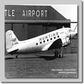 DC3 G-AMNL Hunting Newcastle