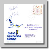 82-02-06 (Signed) G-BJRT Entry into Service
