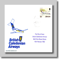 82-02-10 GIB BCal 1-11 Stamp