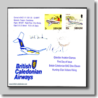 82-02-10 (Signed) GIB BCal / Hunting Clan Stamps