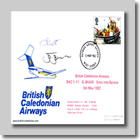82-05-05 (Signed) G-BKAW Entry into Service