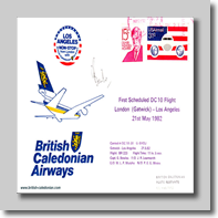 82-05-21 (Signed) First Scheduled DC10 LGW-LAX