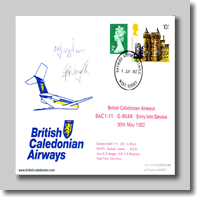 82-05-30 (Signed) G-BKAX Entry into Service