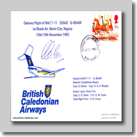 83-11-12 (Signed) G-BKAW Delivery to Okada