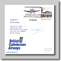 84-06-22 (Signed) DC-2 50th Anniversary