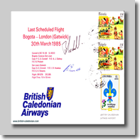 85-03-30 (Signed) Last Bogota - LGW Flight