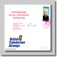 85-03-30 (Signed)  Last San Jaun - LGW Flight