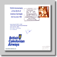 85-11-25 (Signed) 150th Anniversary of Andre Carnegie