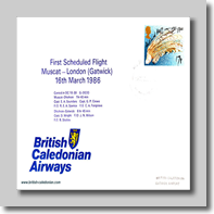 86-03-16 Muscat - LGW