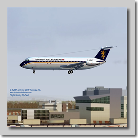 Past the extended terminal buildings