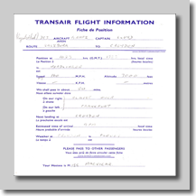 Flight Information Transair 1