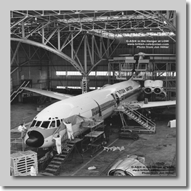 VC10 ASIX at LGW