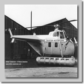 Bristows G-AOHE S55 at Redhil 03-05-1964