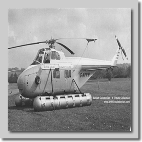 Bristow G-APRW S55 at Redhill