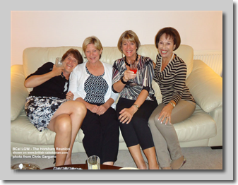 Linda Baker (Hughes), Jacki Harris (Heirons), Jacqui Gibbs (Boyd),  Marea Germain (Ware)