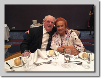 Captain Jack Shirvell with Jeanette Nathan