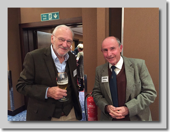 John Yeomans with John Gidney