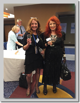 Marguerite Lynch and Gloria Martin