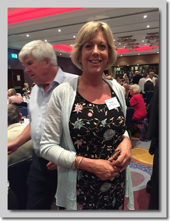 Ian Kennedy (behind), Nikki Mitchell