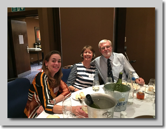 Sam Angel, Joan Stott and Jim Stott