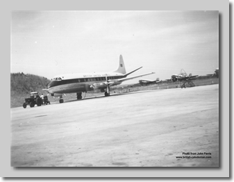 An 800 series BUA Viscount