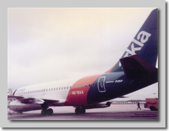 CSU work for Arkia Israel on a 737