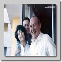 Tom Brown (steward), Pat Turpin (Hostess) and Paddy Mehan (F/O) 