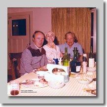 Laurie, Debbie Jones, Capt David Phillips - Log Cabin at Lake Tahoe June 1979