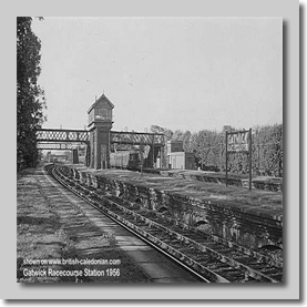 The Gatwick Racecourse Station