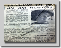 Lynne's local newspaper cutting