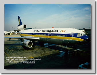 BCal DC10 G-BEBM at LGW