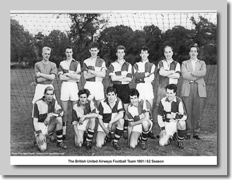 The BUA Football Team 61/62 Season