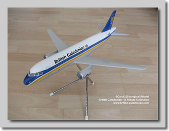 BCal A320 Original model
