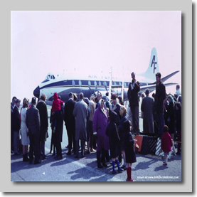 Air Ferry Passengers on a tour