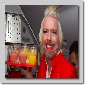 The irrepressible Richard Branson