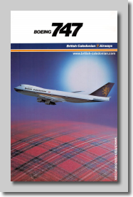 BCal Tartan 747