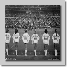 The Derrick Dolls (Cheerleaders for the Houston Oilers) 