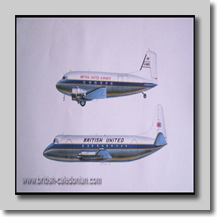 DC3 G-AMSV & Viscount G-ARER