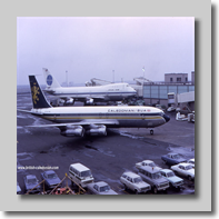 At JFK in Caledonian//BUA livery...and Pan Am 747