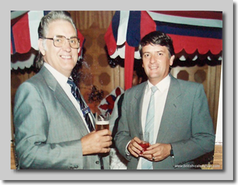 Taffy with Roy Marshall